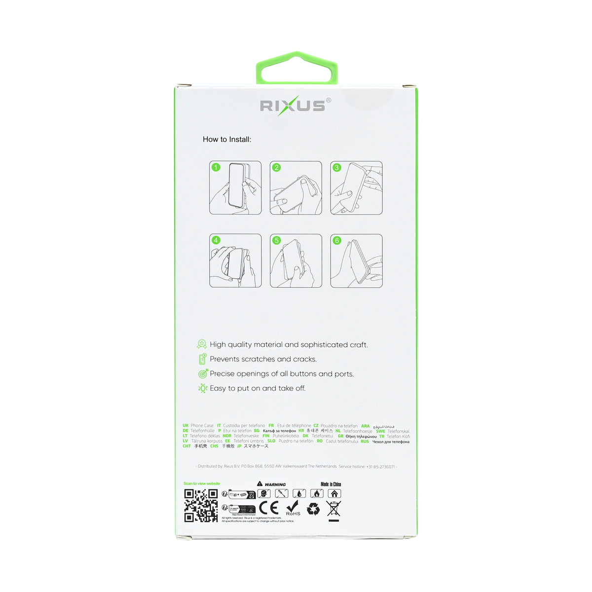 Rixus Anti-Burst Case With MagSafe Compatible For Samsung Galaxy A27 Transparent