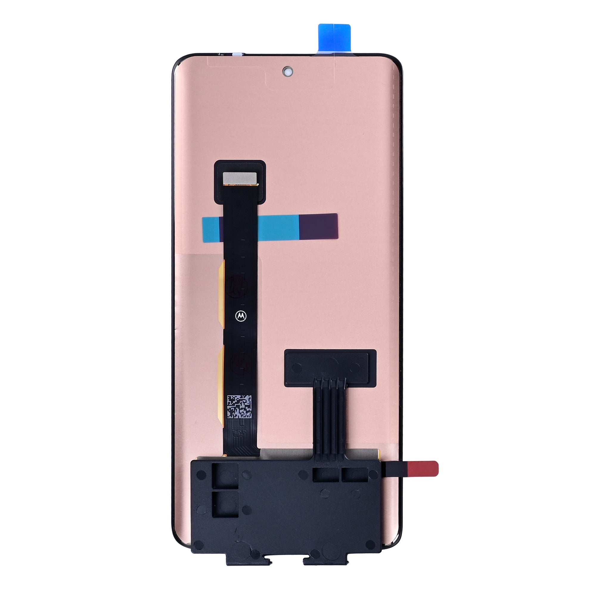 Motorola Edge 30 Fusion Display And Digitizer Without Frame Black OEM