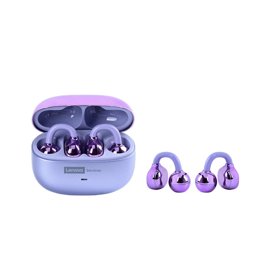 Lenovo LE302 Wireless Earbuds Purple