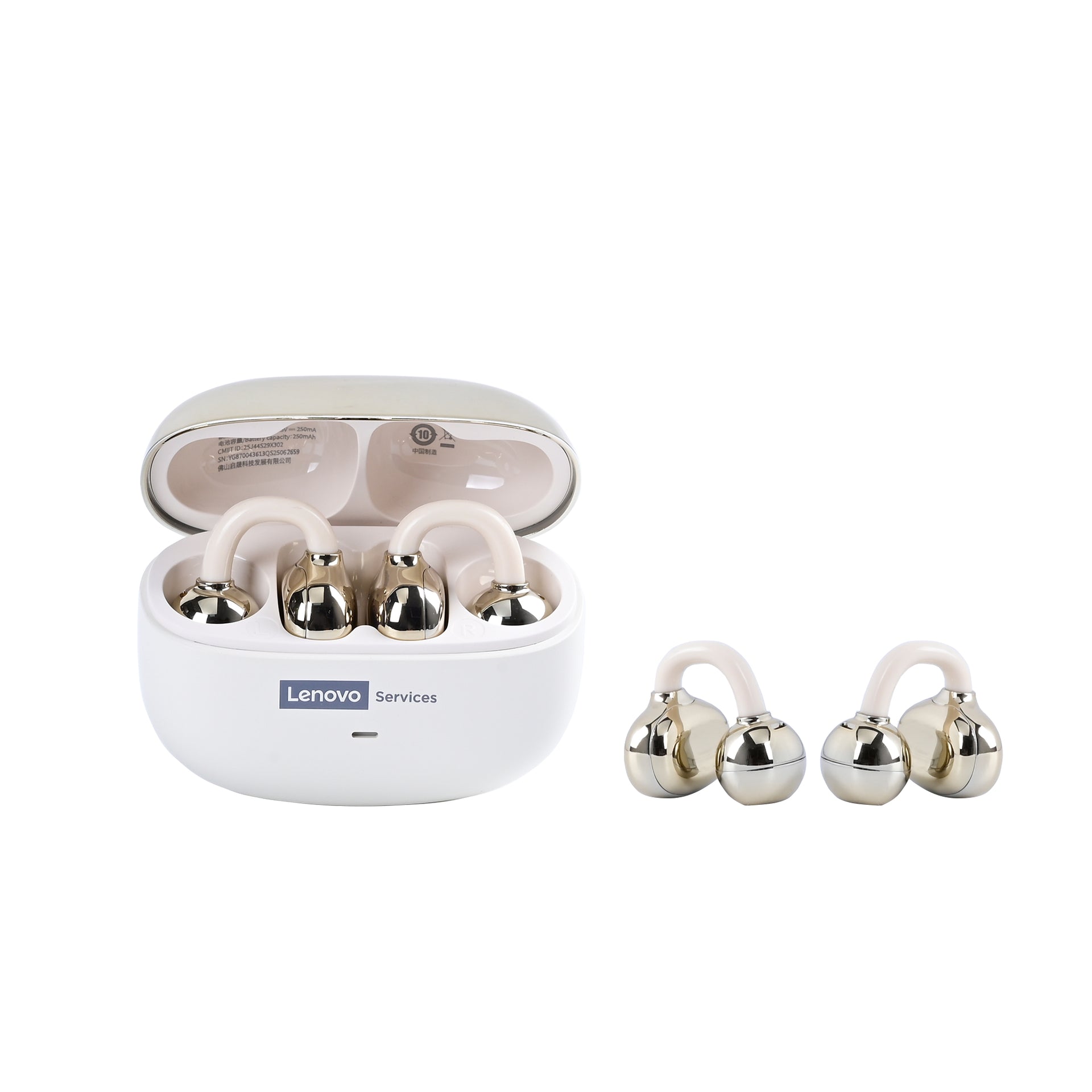 Lenovo LE302 Wireless Earbuds Cream