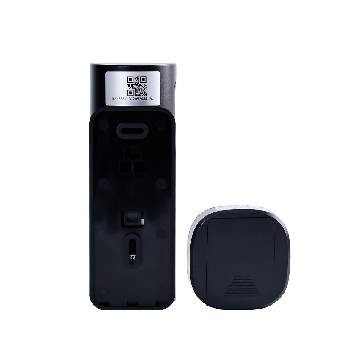 2K WiFi Video Doorbell J10 Black
