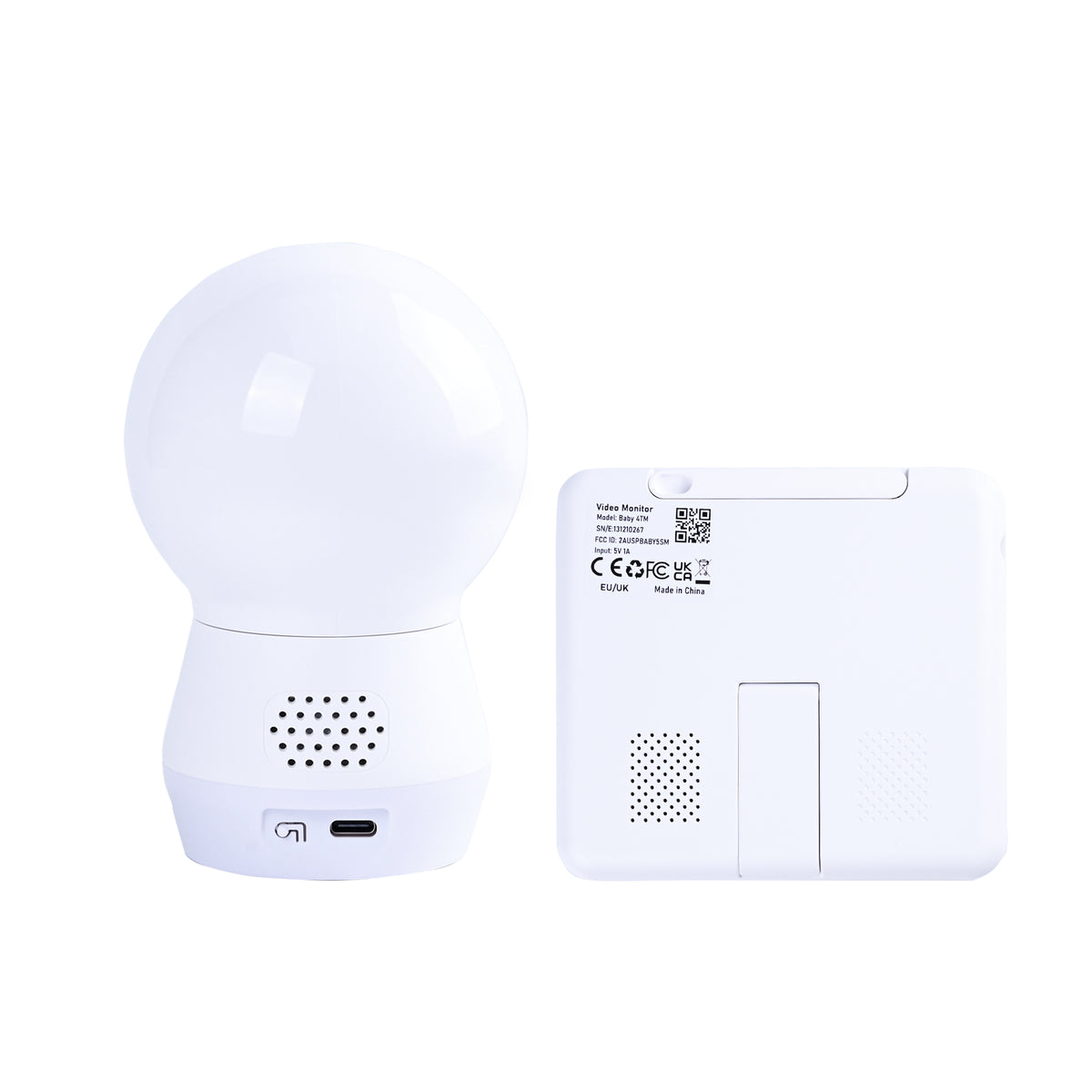 4MP WiFi Indoor Baby Monitor 4TM White