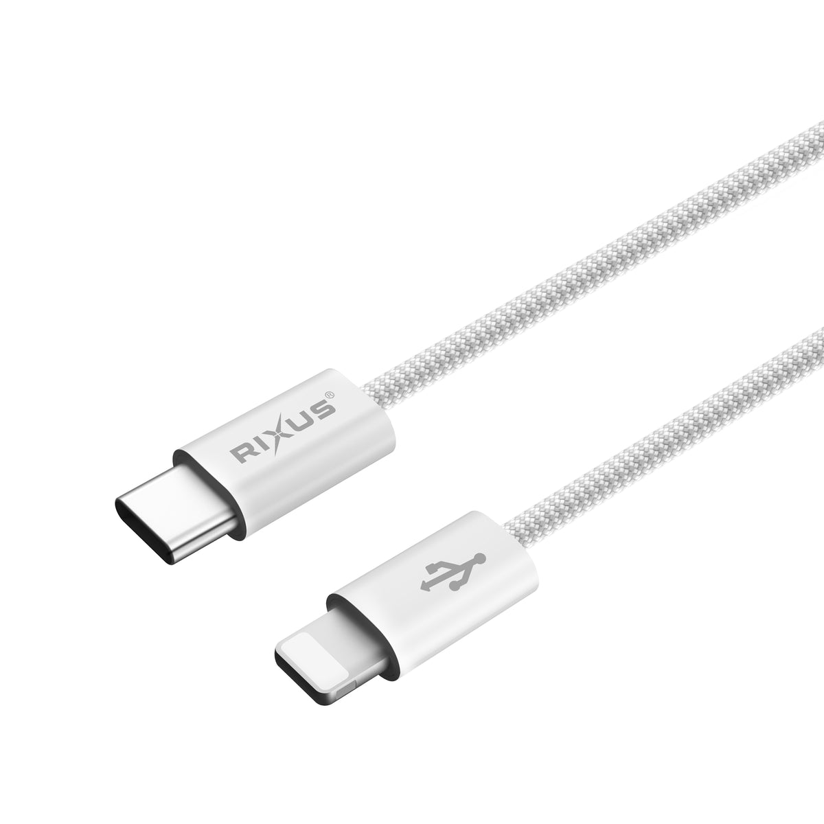 Rixus RXUC15LD USB-C To Lightning Connector Cable 27W (Counter Display 02)