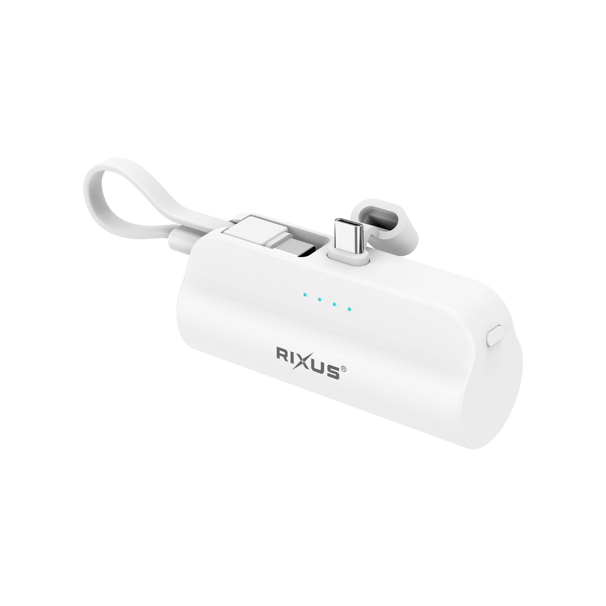 Rixus RXPB98WD Mini Click-On Powerbank USB-C 5000mAh (Counter Display 02)