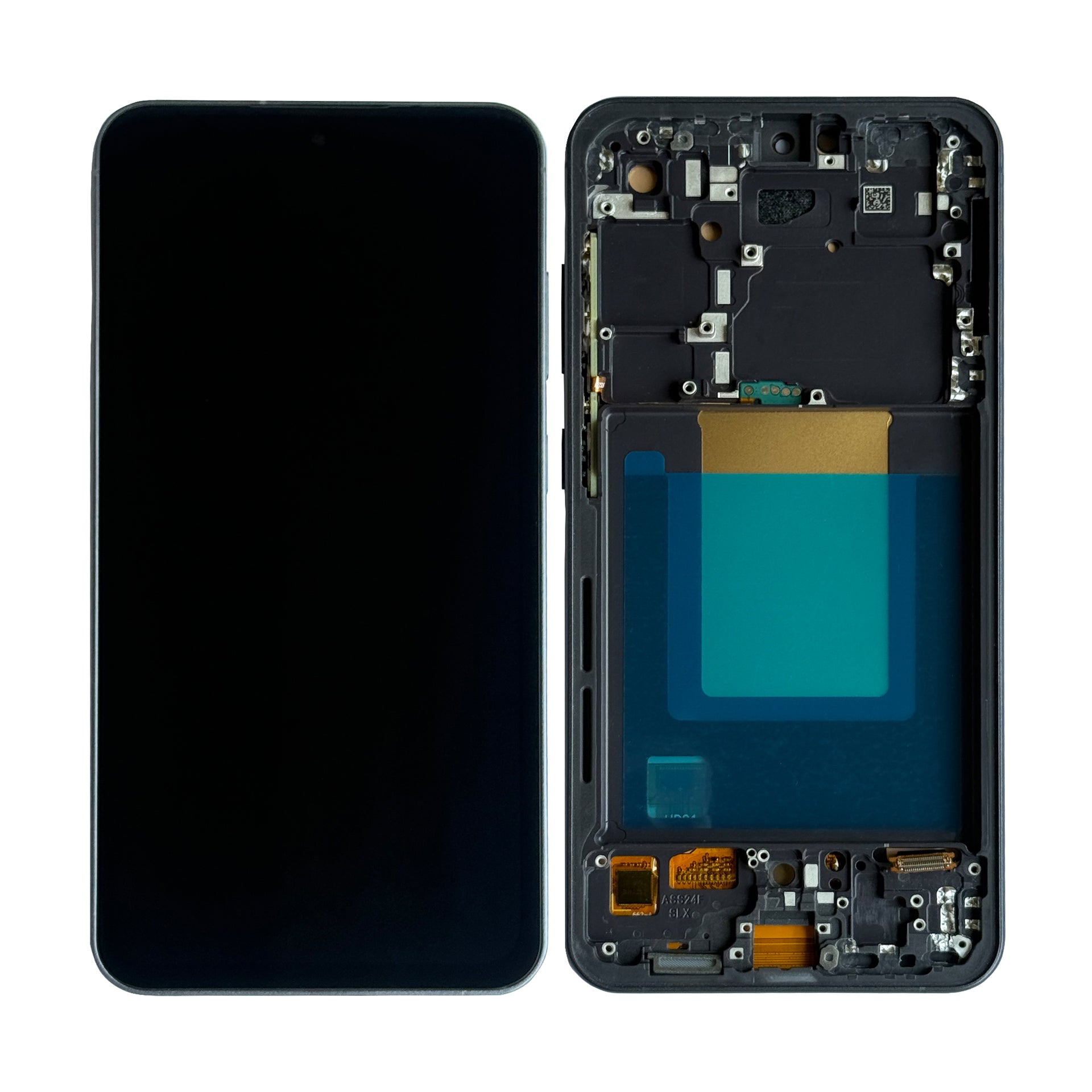 Samsung Galaxy S24 FE S721B Display And Digitizer With Frame Black Soft-OLED