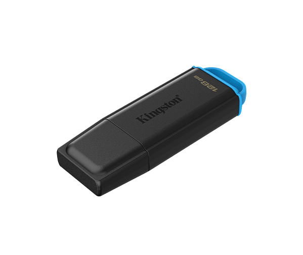 Kingston 128GB DataTraveler Exodia USB3.2 Gen 2 Flash Drive Black And Blue