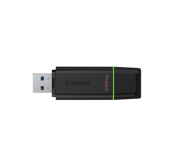 Kingston 256GB DataTraveler Exodia USB3.2 Gen 2 Flash Drive Black And Green
