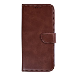 Rixus Bookcase For Samsung Galaxy S26 FE Brown