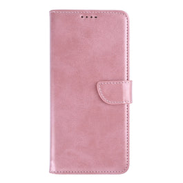 Rixus Bookcase For Samsung Galaxy S26 FE Pink