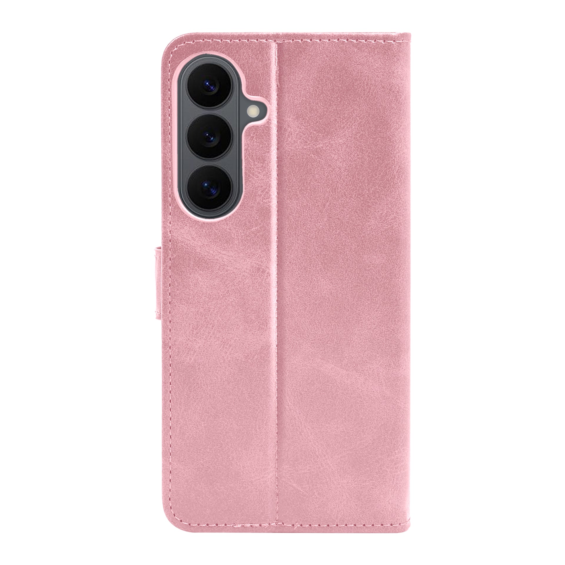 Rixus Bookcase For Samsung Galaxy S26 FE Pink