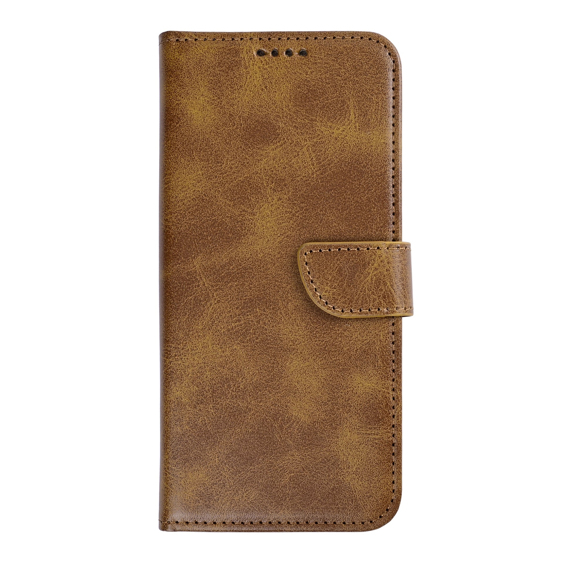 Rixus Bookcase For Samsung Galaxy S26 FE Light Brown