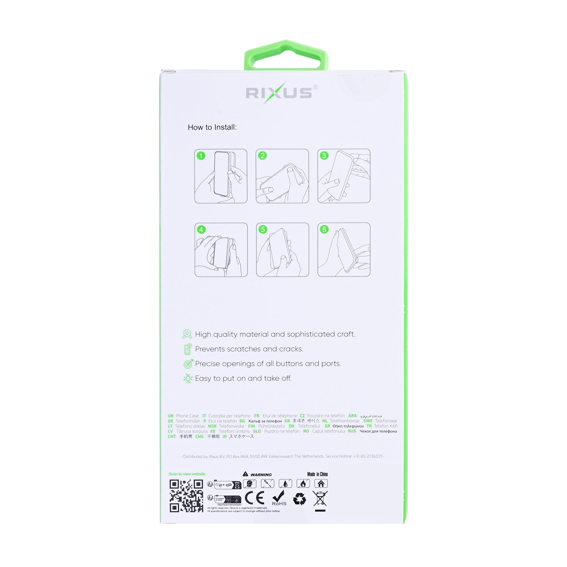 Rixus Anti-Burst Case With MagSafe Compatible For Samsung Galaxy S26 FE Transparent