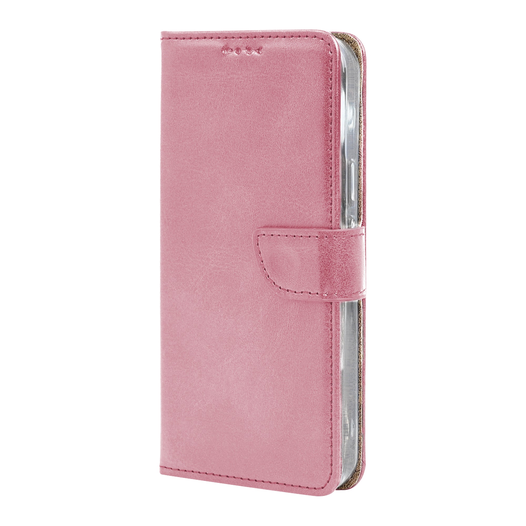 Rixus Bookcase For Google Pixel 11 Pink