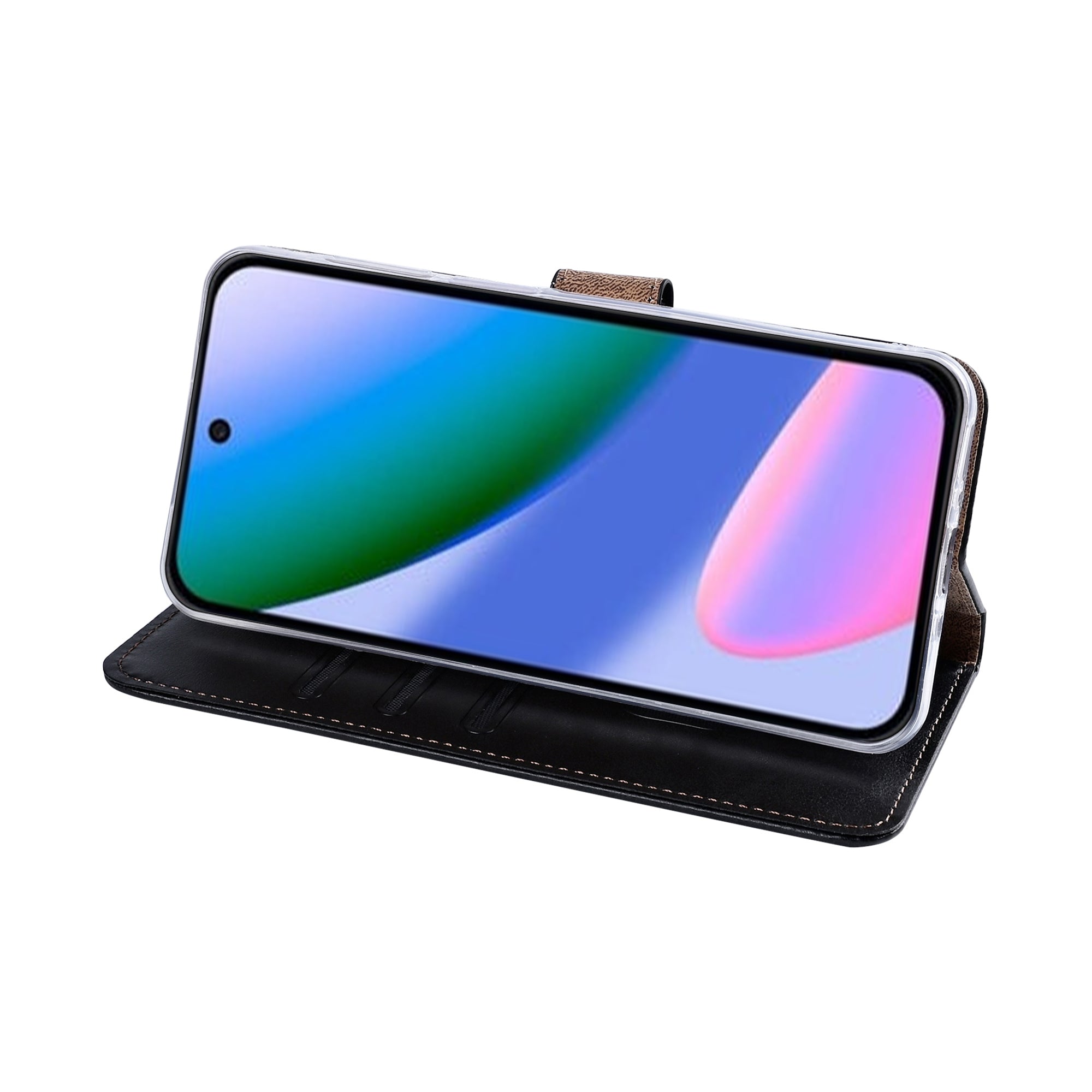 Rixus Bookcase For Google Pixel 11 Black