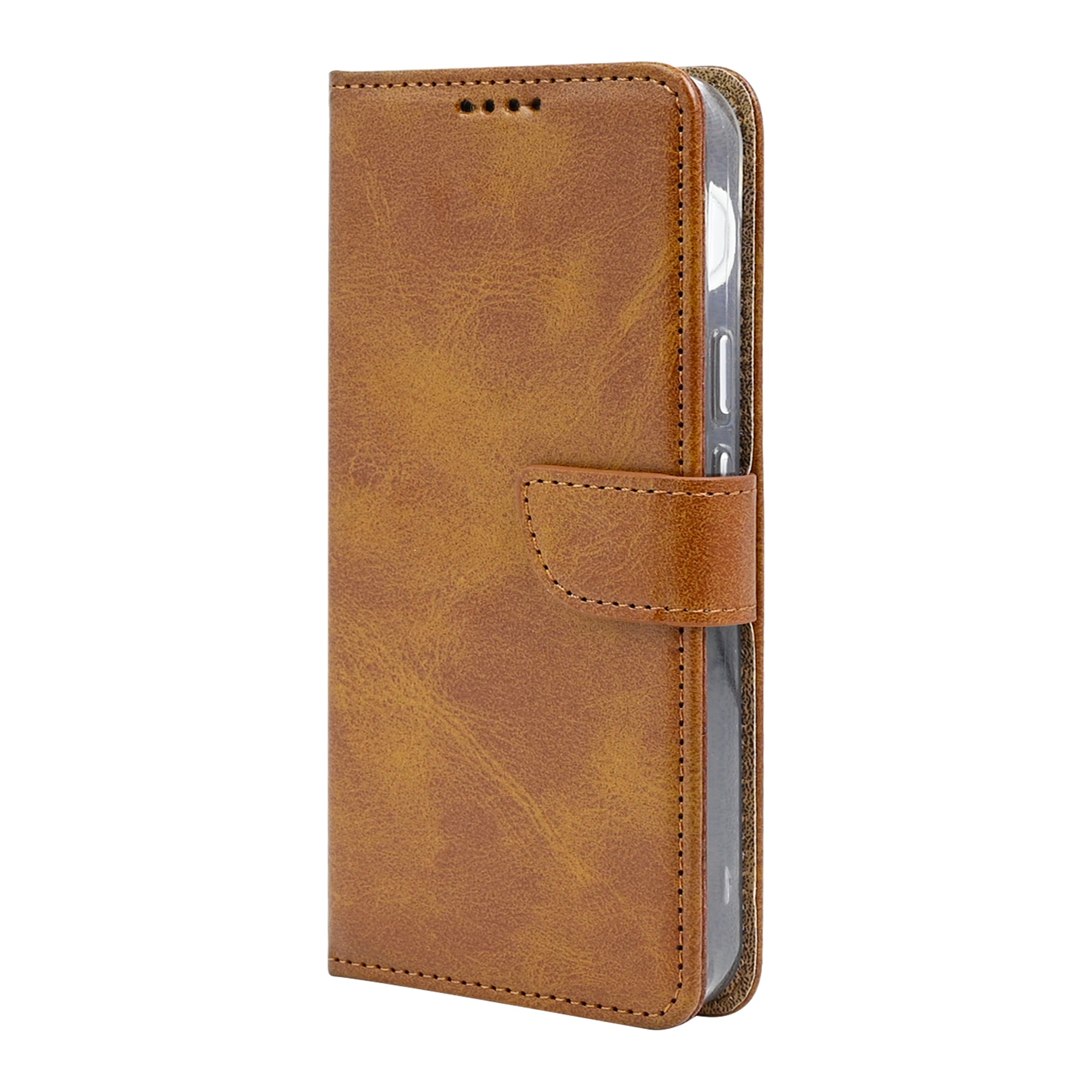 Rixus Bookcase For Google Pixel 11 Light Brown