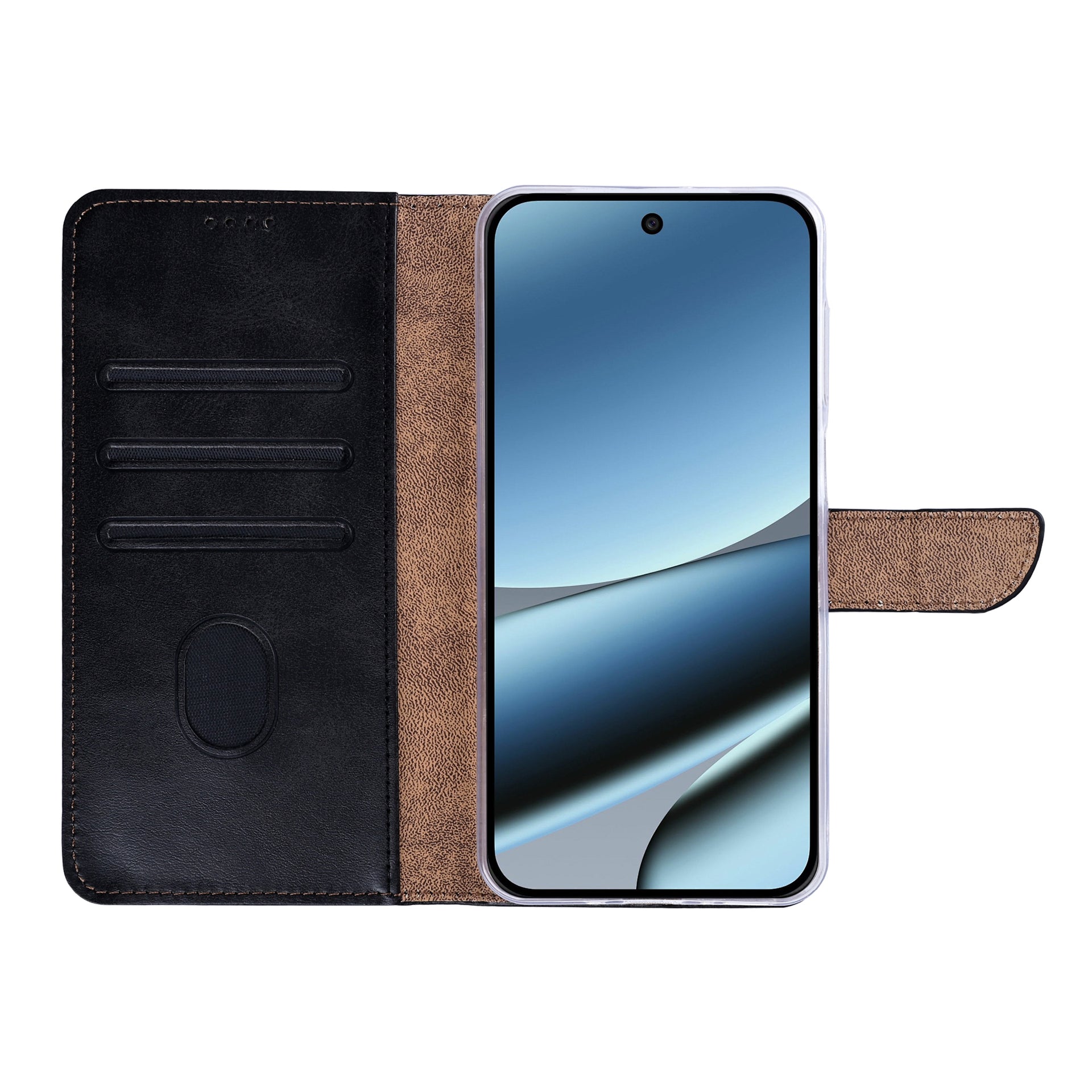 Rixus Bookcase For Google Pixel 11 Pro Black
