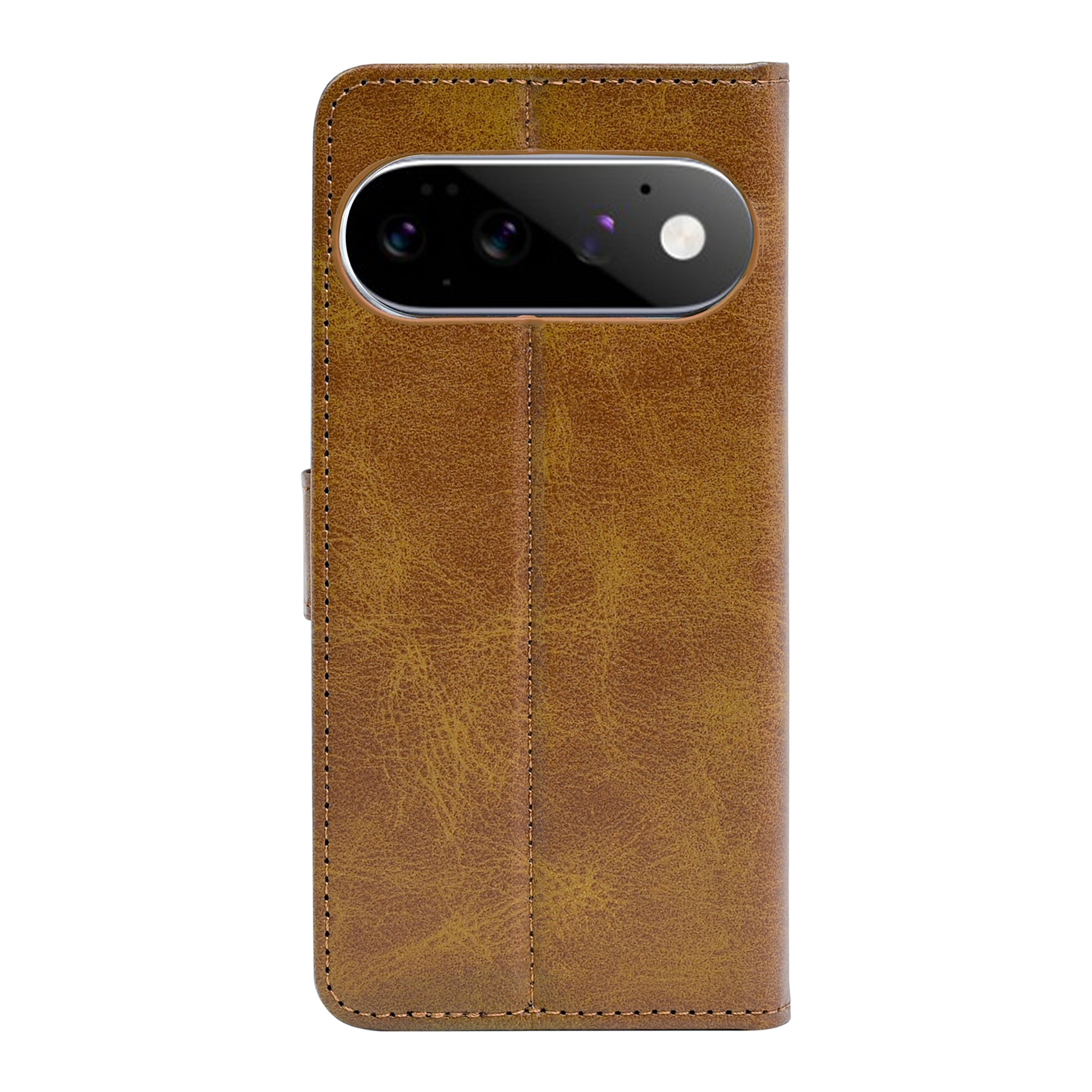 Rixus Bookcase For Google Pixel 11 Pro Light Brown