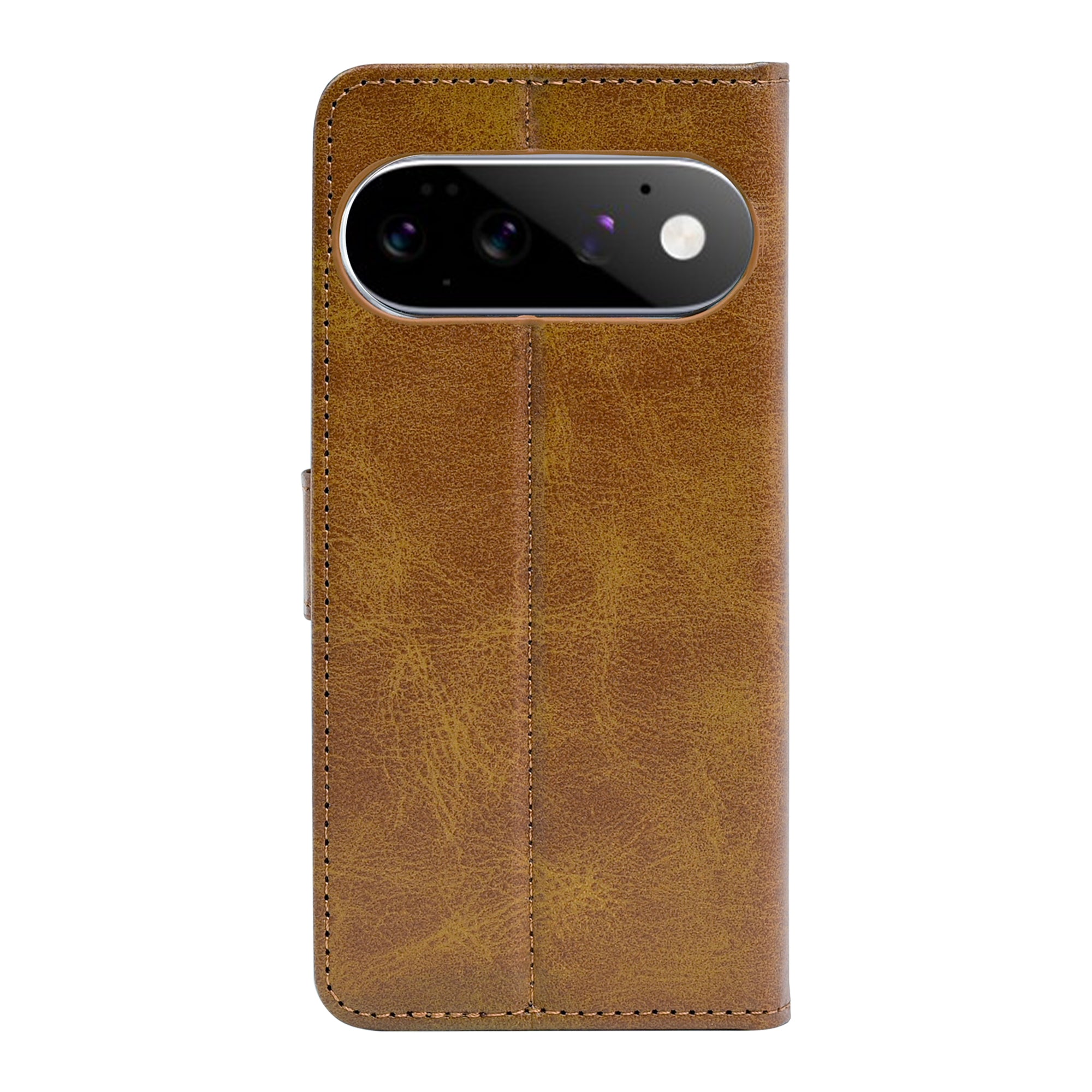 Rixus Bookcase For Google Pixel 11 Pro Light Brown