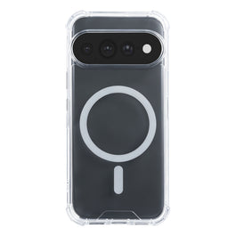 Rixus Anti-Burst Case With MagSafe Compatible For Google Pixel 11 Pro XL Transparent