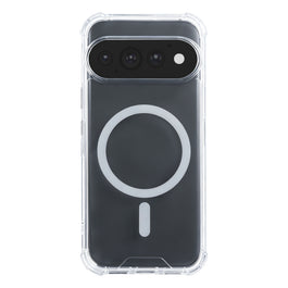 Rixus Anti-Burst Case With MagSafe Compatible For Google Pixel 11 Pro Transparent