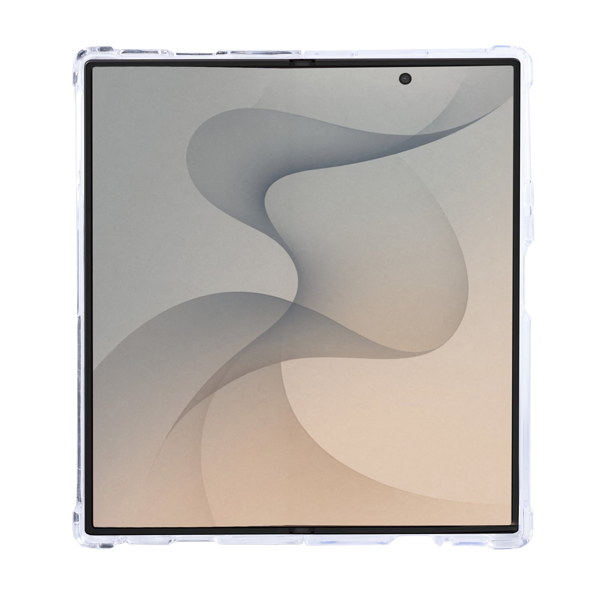 Rixus Anti-Burst Case With MagSafe Compatible For Samsung Galaxy Z Fold8 Ultra Transparent