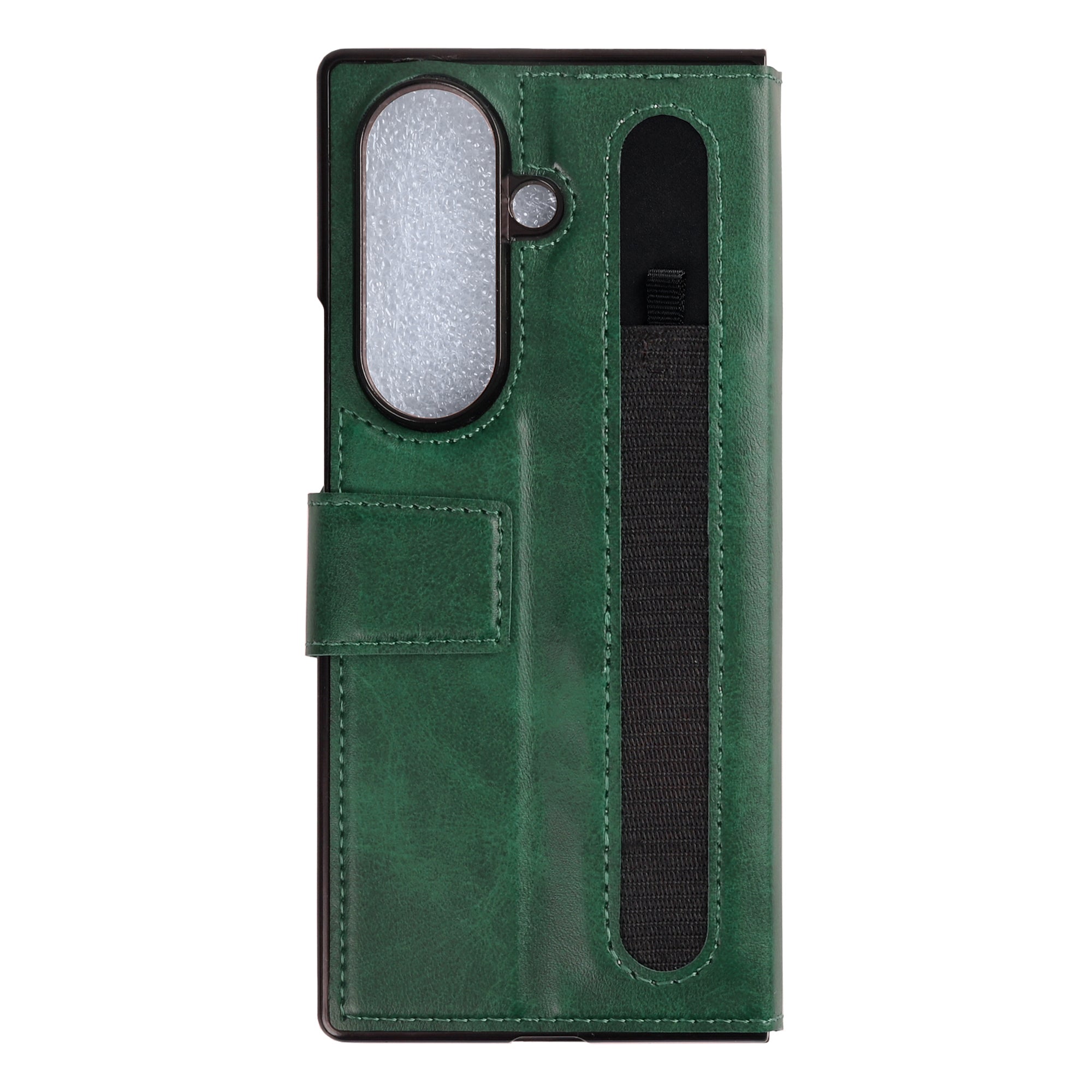 Rixus Wallet Case With Pen Holder For Samsung Galaxy Z Fold8 Ultra Green