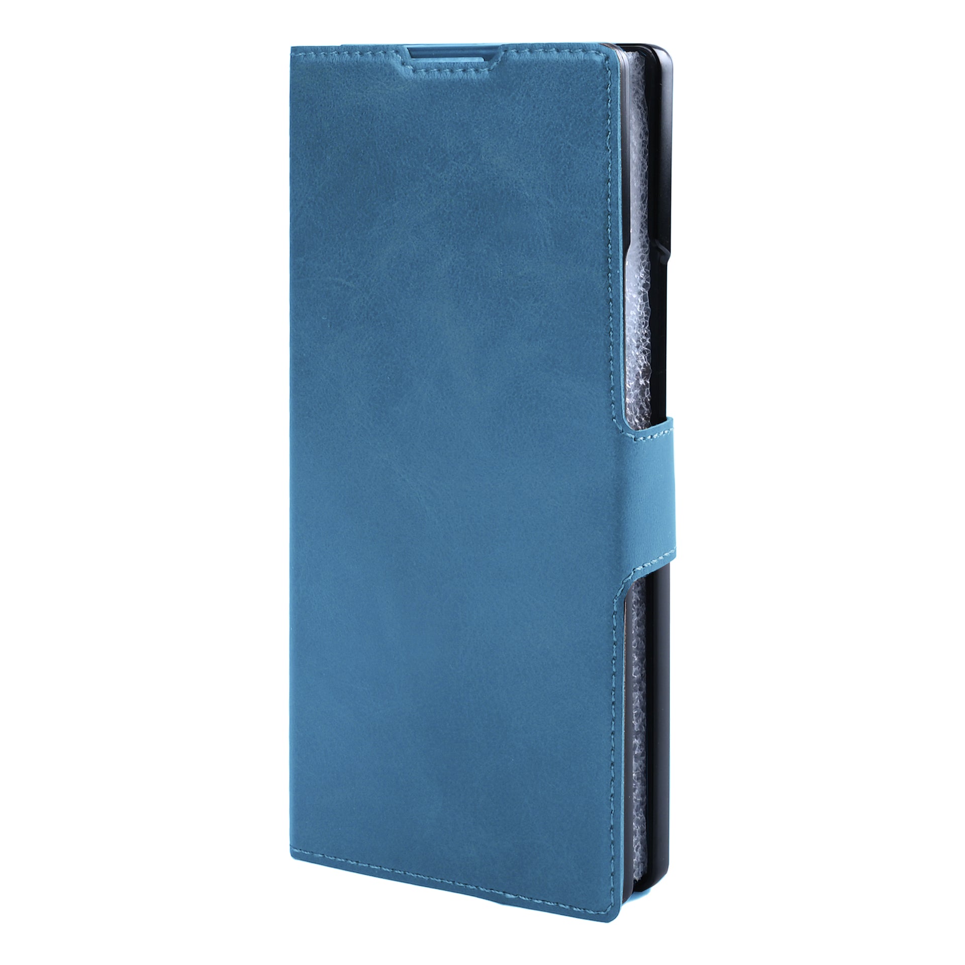 Rixus Wallet Case With Pen Holder For Samsung Galaxy Z Fold8 Ultra Sierra Blue