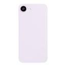 For Apple iPhone 17e Back Glass With NFC, Enlarged Camera Frame Soft Pink Pulled