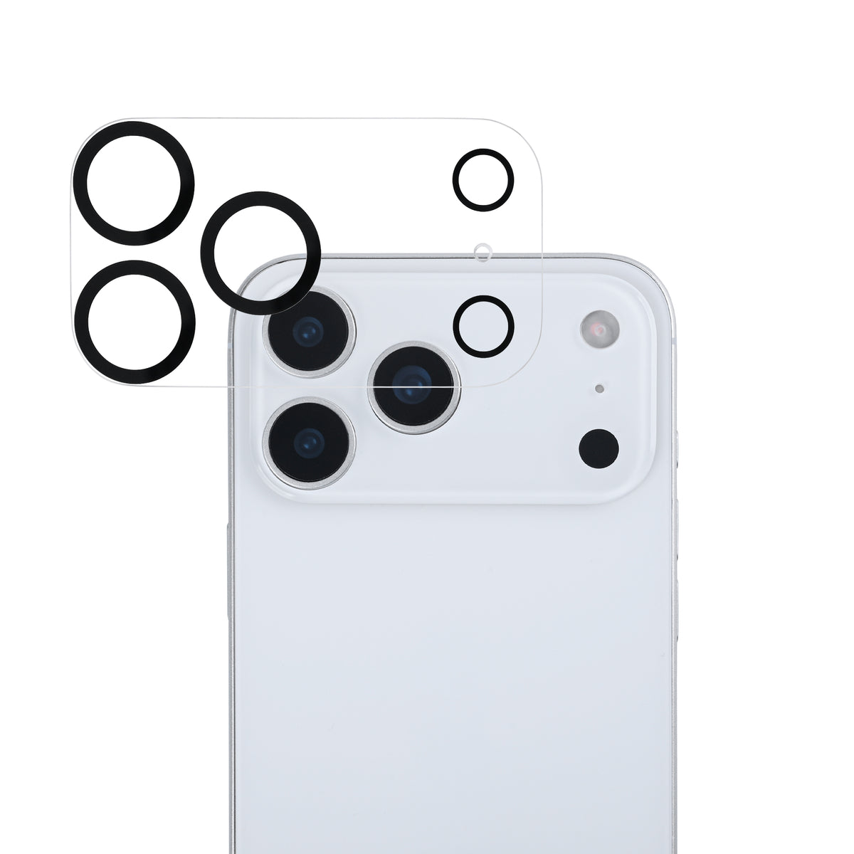 Rixus Clear HD Camera Tempered Glass For Apple iPhone 18 Pro Max