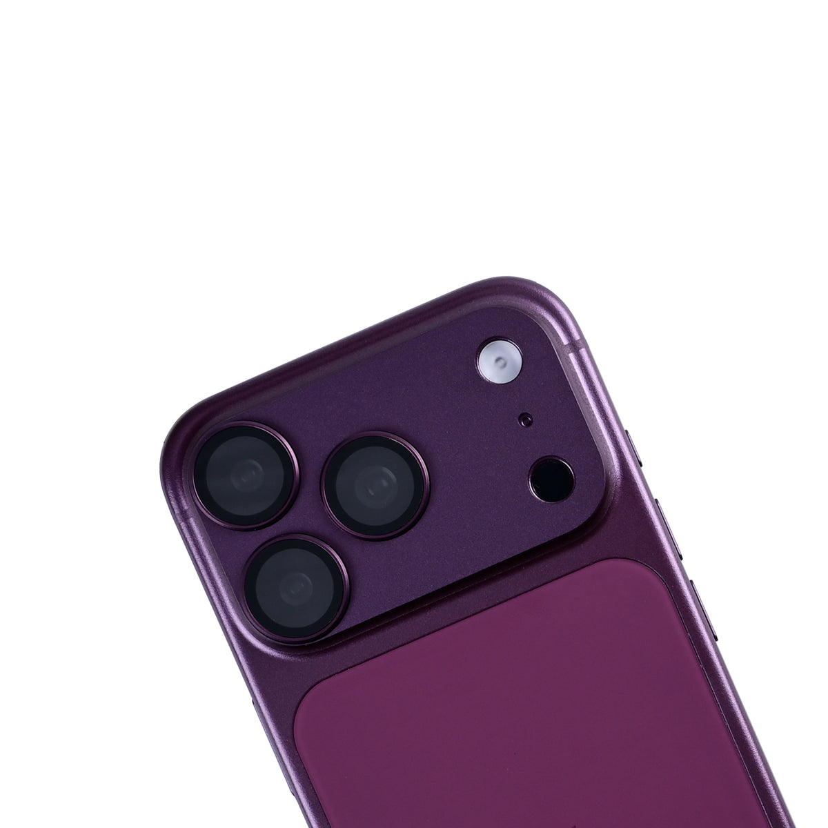 Rixus Ultra Clear Camera Protection For Apple iPhone 18 Pro Burgundy
