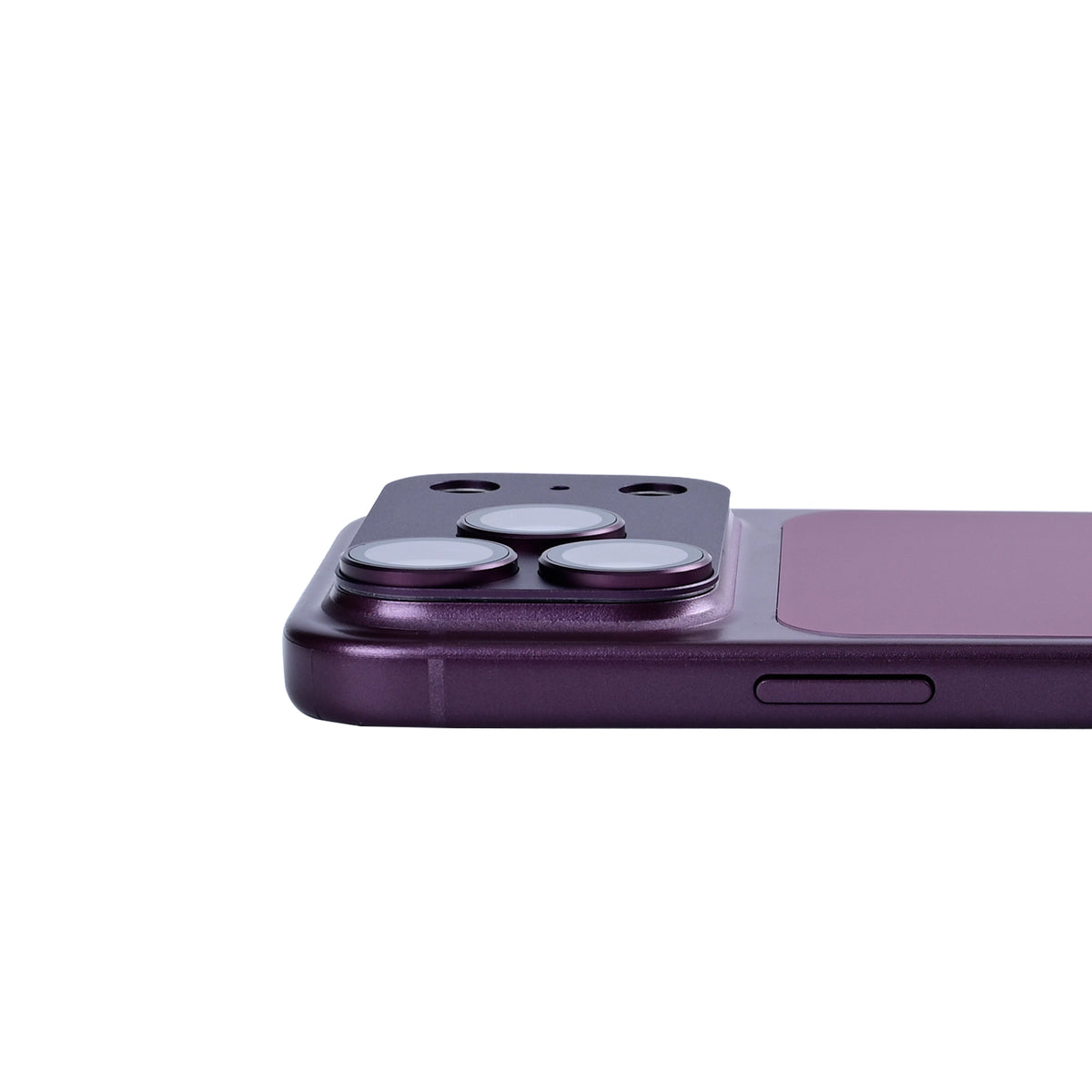 Rixus Ultra Clear Camera Protection For Apple iPhone 18 Pro Burgundy