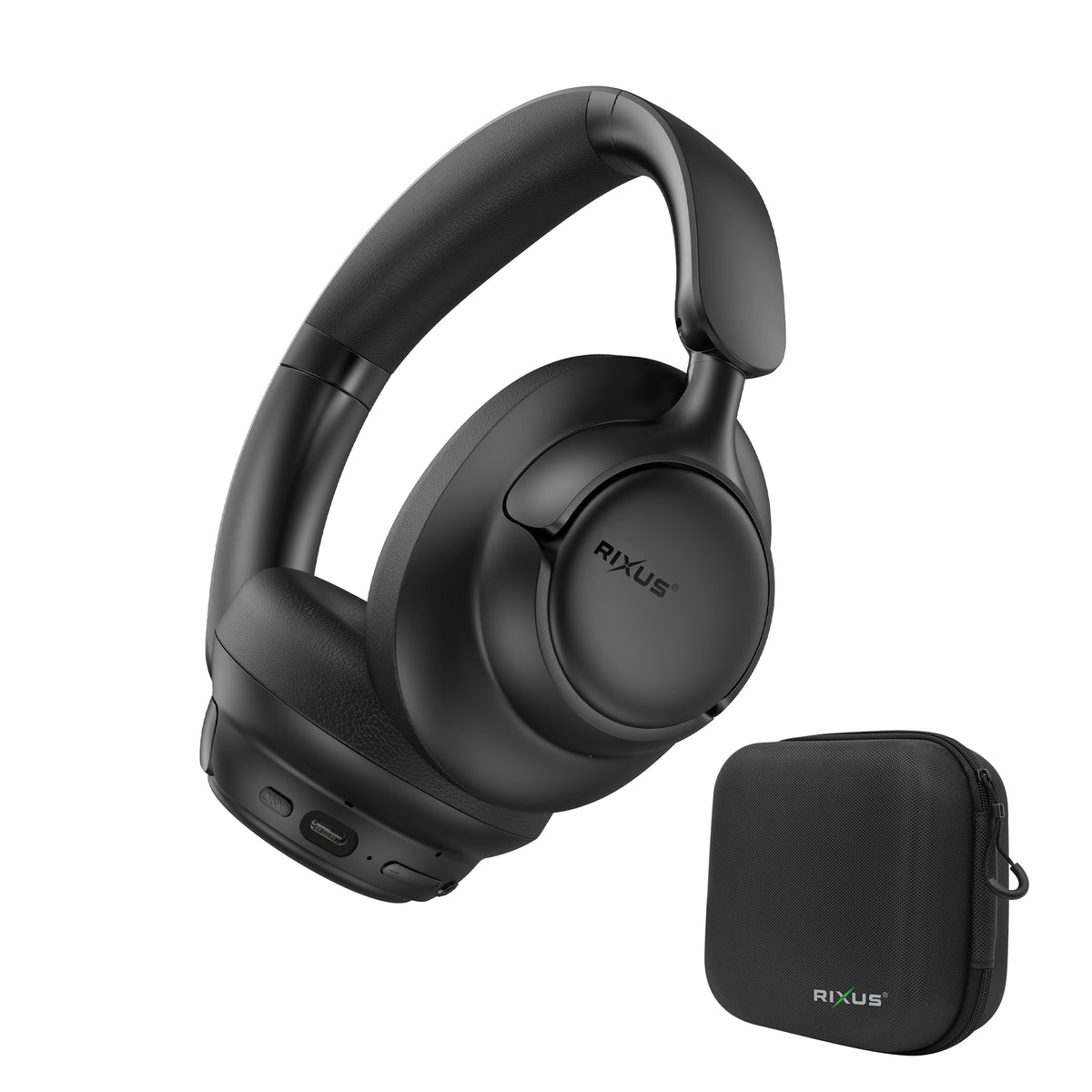 Rixus RXOH01A Zenith Pro Headphones Black