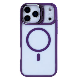 Rixus Classic 03 Case With MagSafe Compatible For Apple iPhone 17 Pro, 18 Pro Deep Purple