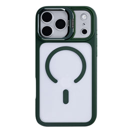 Rixus Classic 03 Case With MagSafe Compatible For Apple iPhone 17 Pro Max, 18 Pro Max Dark Green