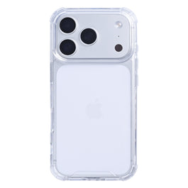 Rixus Anti-Burst Case For Apple iPhone 17 Pro Max, 18 Pro Max Transparent