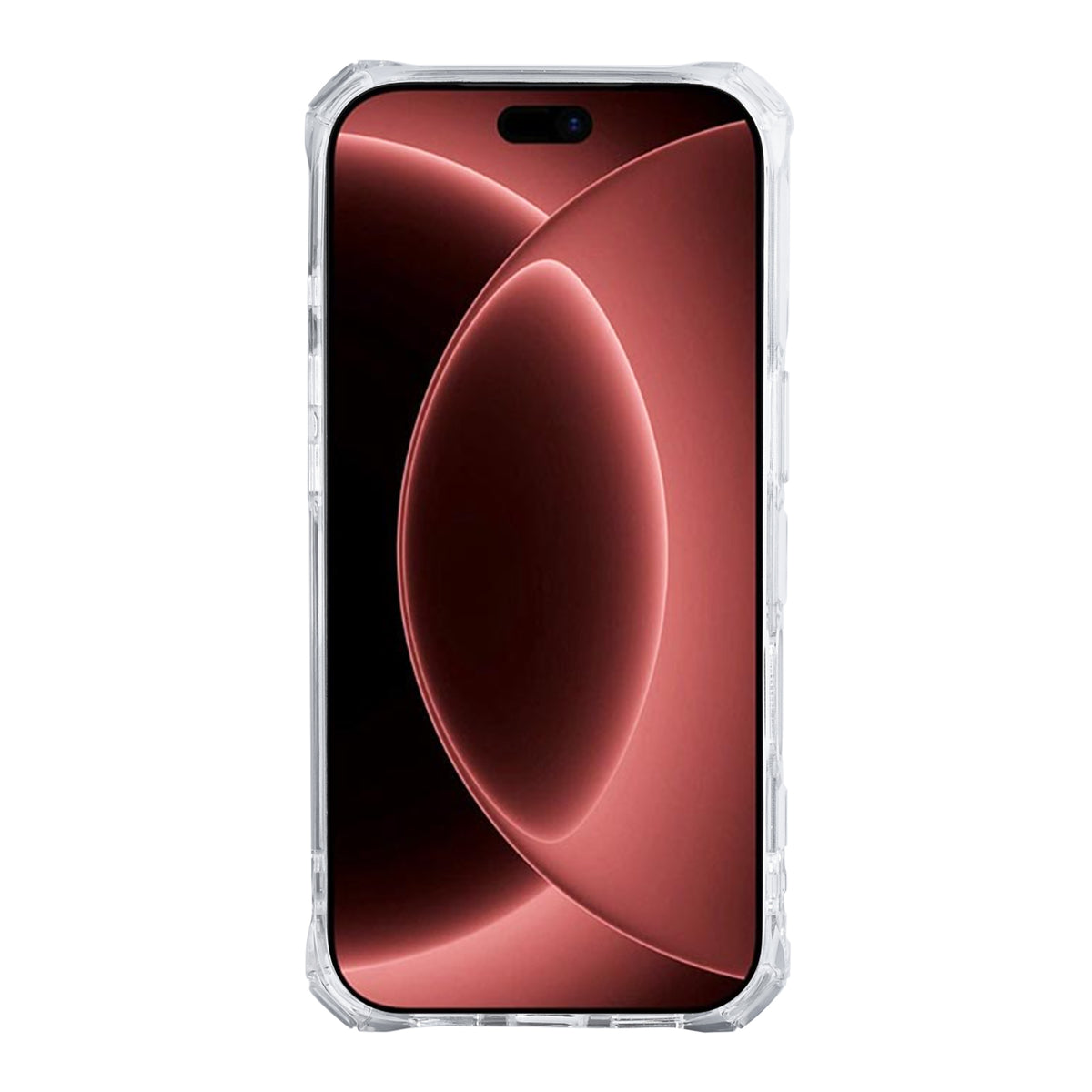 Rixus Armor-X Anti Shock Case With MagSafe Compatible For Apple iPhone 17 Pro, 18 Pro Transparent