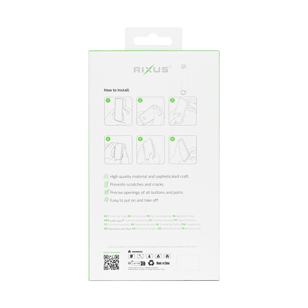 Rixus Mag Carbon With MagSafe Compatible For Apple iPhone 17 Pro Max, 18 Pro Max Brown