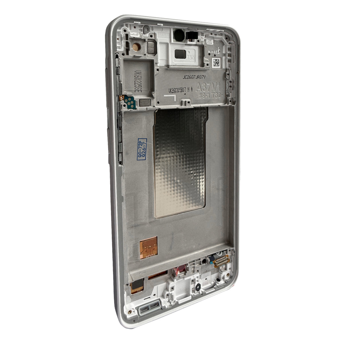 Samsung Galaxy A37 A376B Display And Digitizer With Frame White Soft-OLED