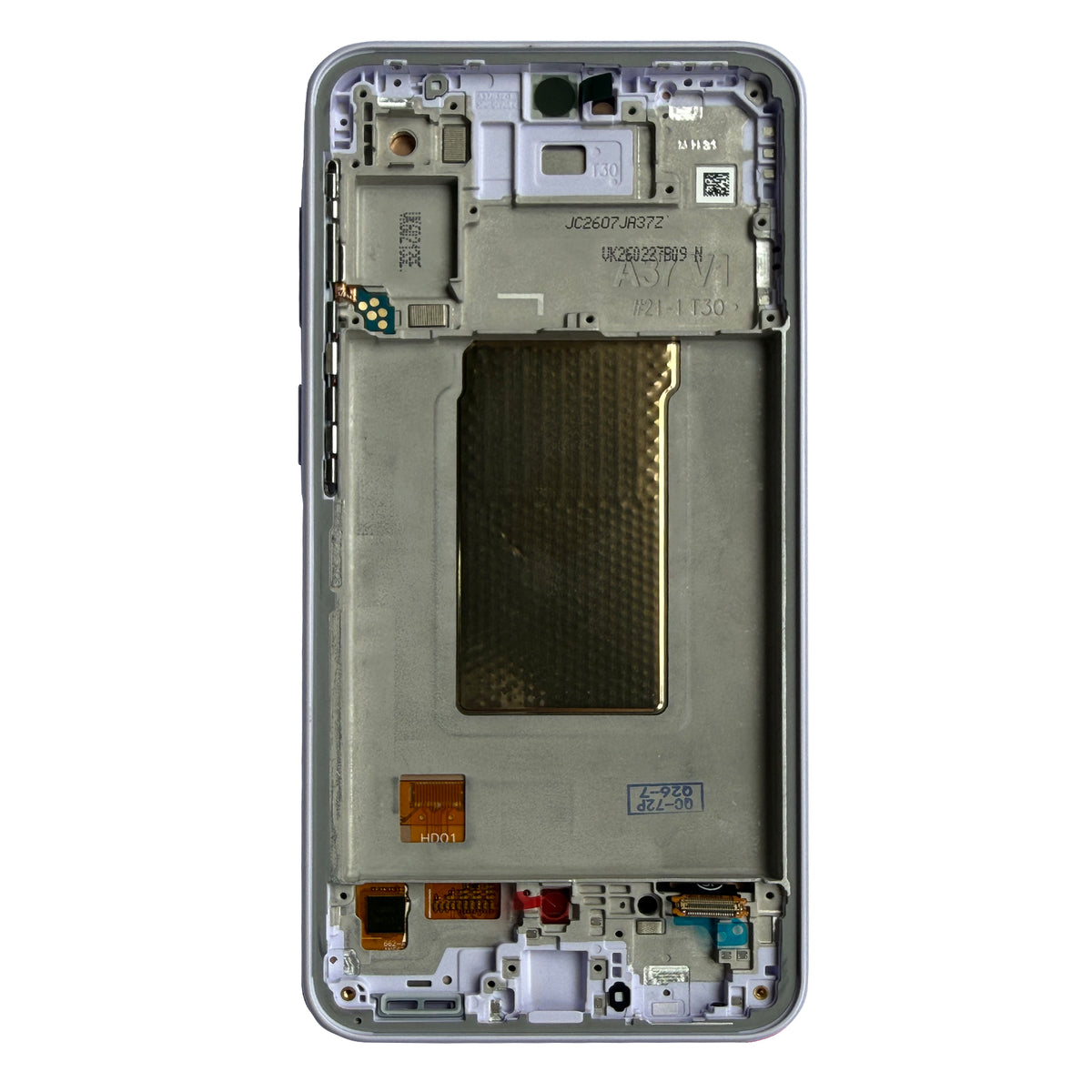 Samsung Galaxy A37 A376B Display And Digitizer With Frame Violet Soft-OLED