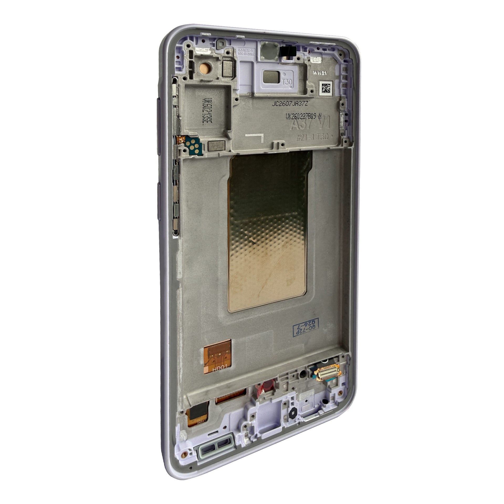 Samsung Galaxy A37 A376B Display And Digitizer With Frame Violet Soft-OLED