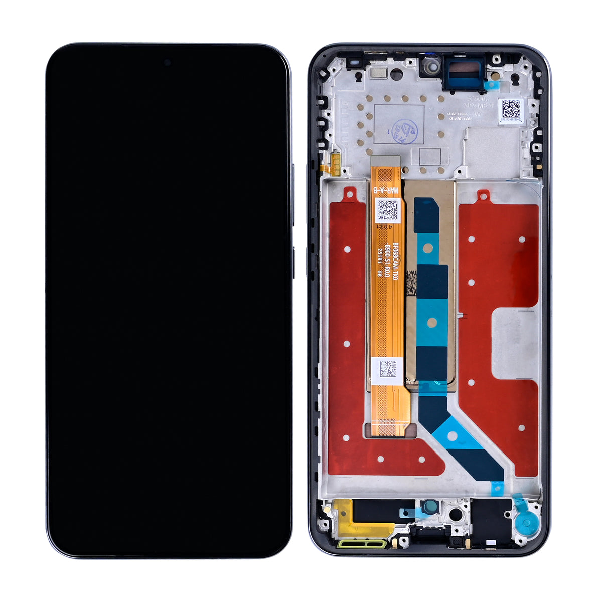 Honor Magic8 Lite, X9d Display And Digitizer With Frame Midnight Black OEM