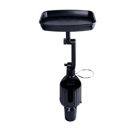 Car-Mounted Cup Holder With Food Tray