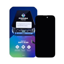 PIXDURA For Apple iPhone 15 Display And Digitizer Soft-OLED (Run Diagnostics) (60Hz)
