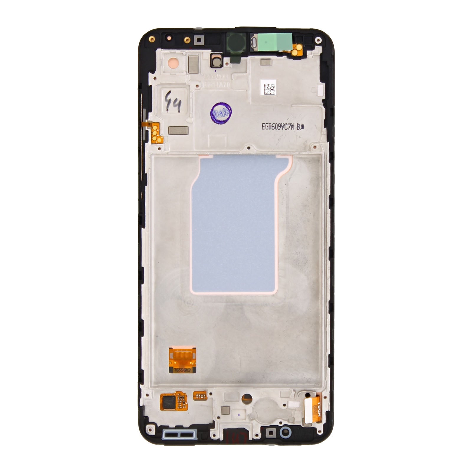 Samsung Galaxy A27 5G A276B Display And Digitizer With Frame Black Service Pack