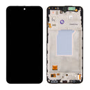 Samsung Galaxy A27 5G A276B Display And Digitizer With Frame Black Service Pack