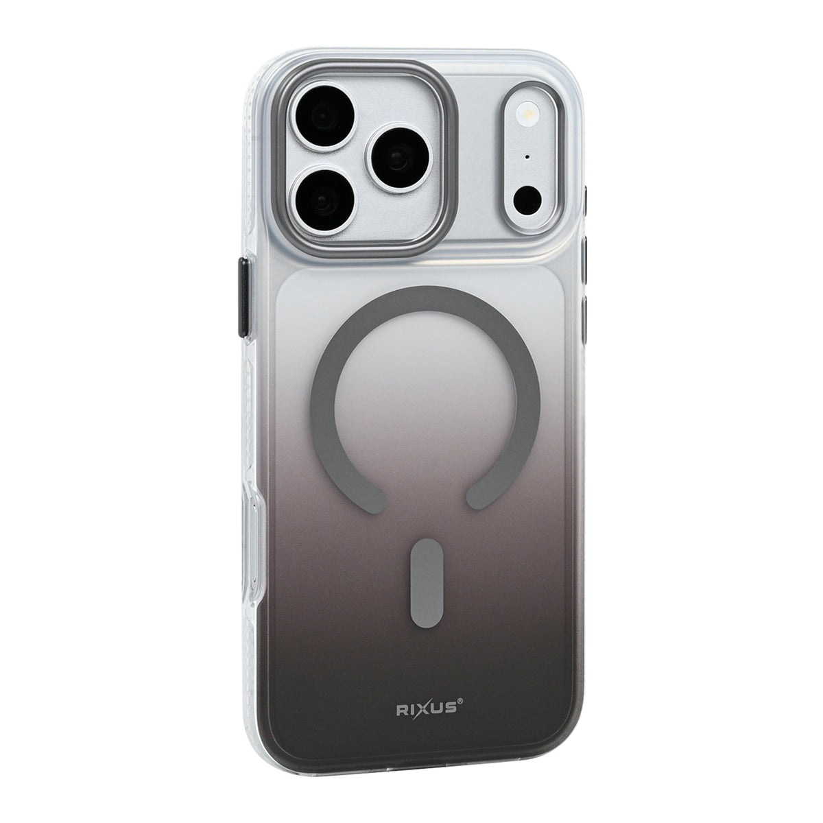 Rixus Aero Shield Case With MagSafe Compatible For Apple iPhone 17 Pro, 18 Pro Deep Grey
