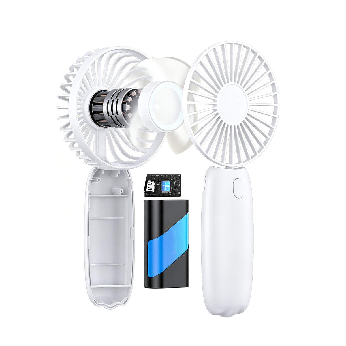 YESIDO YF-15 Portable Handheld Fan White