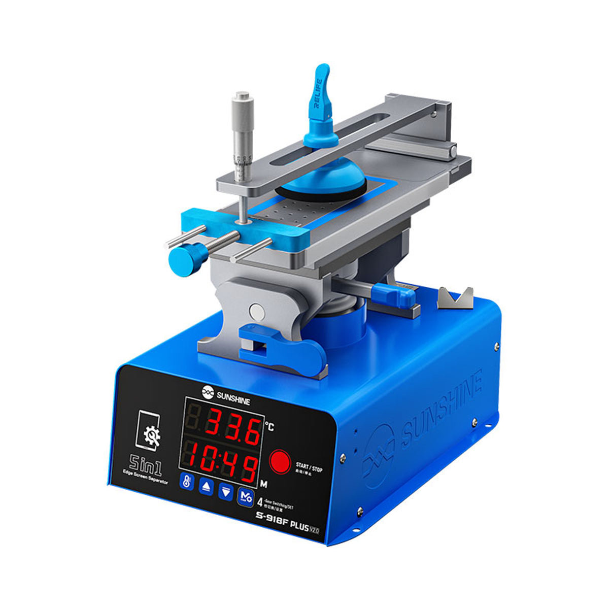 SUNSHINE S-918F Plus V2.0 5-in-1 Curved Screen Separator