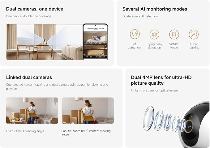 Xiaomi C500 Dual Smart Camera