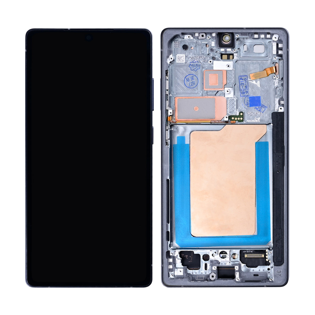 Samsung Galaxy S25 Ultra S938B Display And Digitizer With Frame Titanium Jet Black Soft-OLED